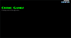 Desktop Screenshot of orthogames.com